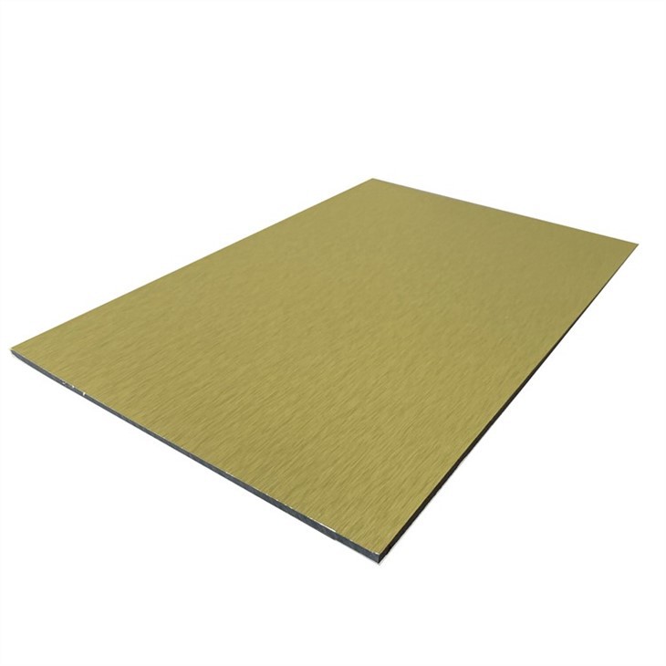 Brushed ACP Sheet Aluminum Cladding Sheet ACP/ACM