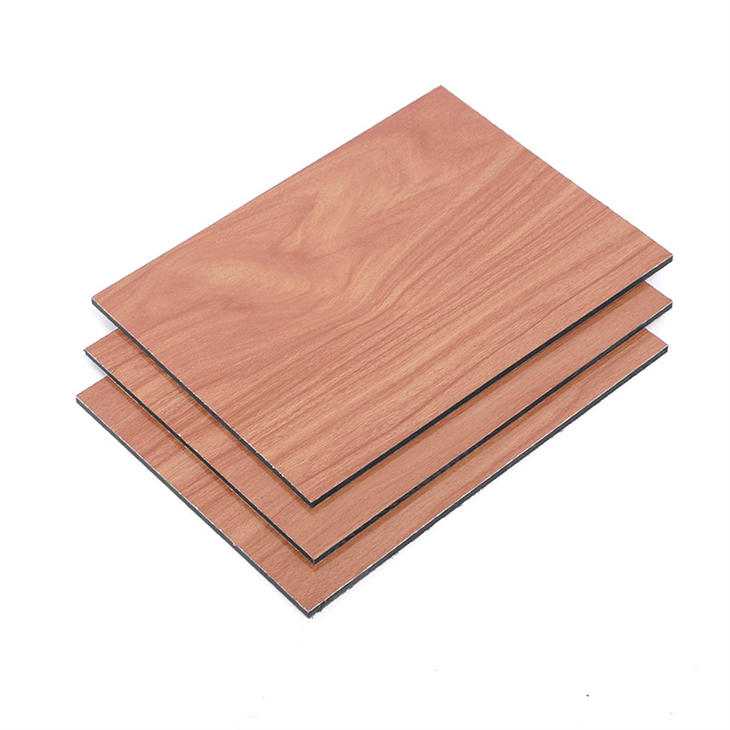Wooden Aluminium Composite Material Acp Sheet Single Side